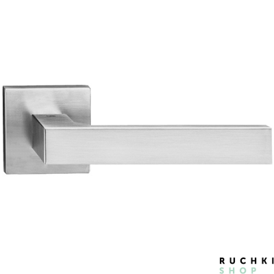 Ручка на розетке Square Q 2275 Q, Матовый хром, Tupai