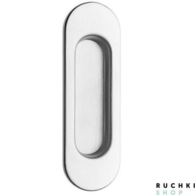 Ручка для раздвижных дверей 4052 , Матовый хром, Tupai 