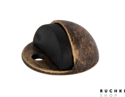 Ограничитель дверной 809, Бронза античная, Melodia