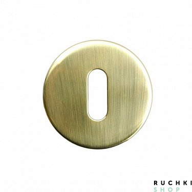 Накладка под ключ буратино BD12P ONA, Латунь натуральная, DND 