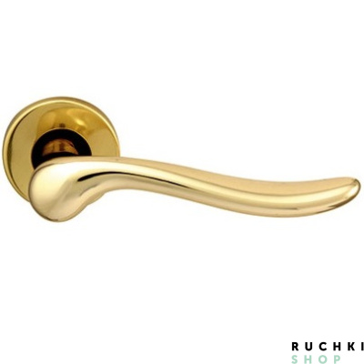 Ручка на розетке AMALFI 118 R, Полированная латунь, Forme