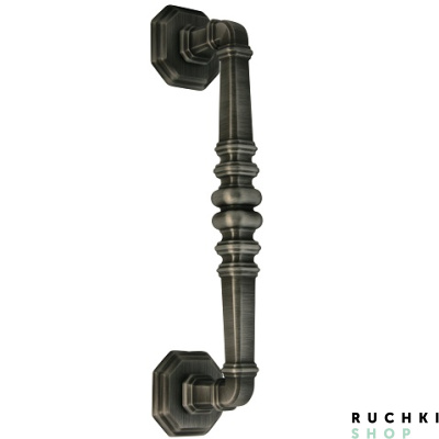 Ручка-скоба 759 ATLAS 298 mm, Затемненное серебро, Forme