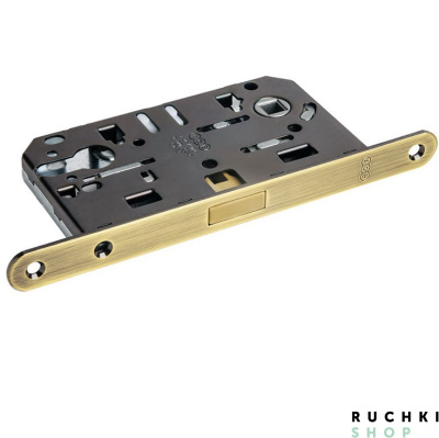 Замок магнитный под цилиндр 85 мм Mediana Polaris, бронза, AGB