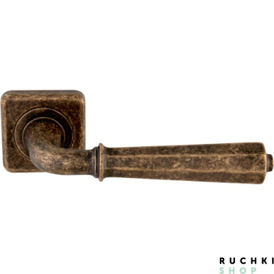 Ручка на розетке 50Z1 DENVER 424Z1, Античная бронза, Melodia