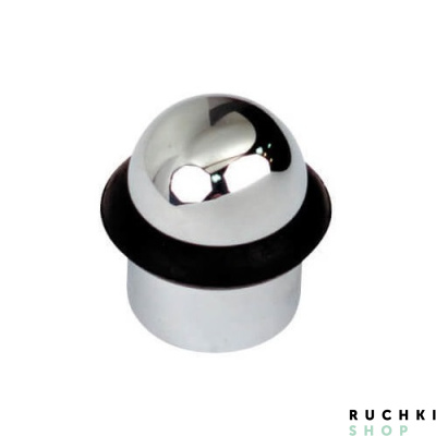 Ограничитель дверной CD 112, Хром полированный, Colombo 