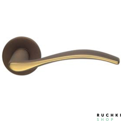 Ручка на розетке ZEN, Матовая бронза, Mandelli