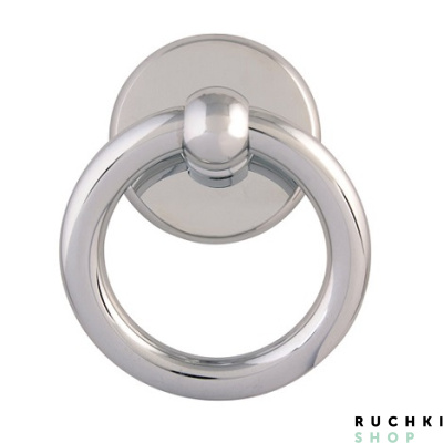 Ручка-гонг ANNELO 110*140 мм, Хром полированный, Melodia 