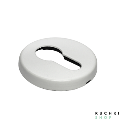 Накладка под цилиндр LUX-KH-R, Белый, Morelli luxury