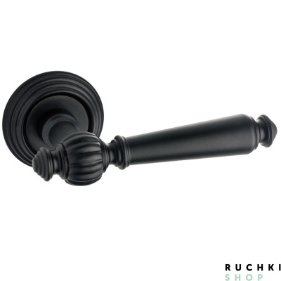 Ручка на розетке MICHELLE (Мишель), Черный, Fimet 