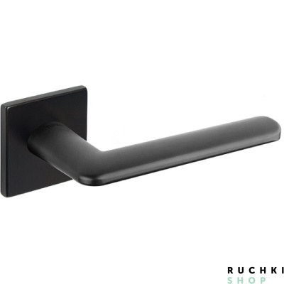 Ручка на розетке ELIPTICA 3098 5S Q, Черный матовый, Tupai