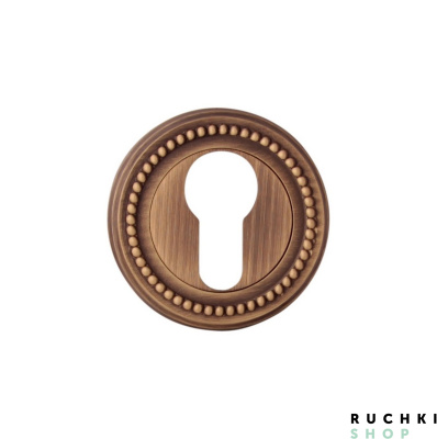 Накладка под цилиндр CUL 50L, Матовая бронза, Melodia