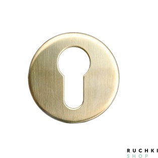 Накладка под цилиндр BD12Y ONA, Латунь натуральная, DND 