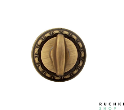 Сантехнический фиксатор WC 50D, Матовая бронза, Melodia 