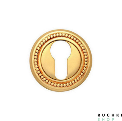 Накладка под цилиндр CUL 50L, Французское золото , Melodia