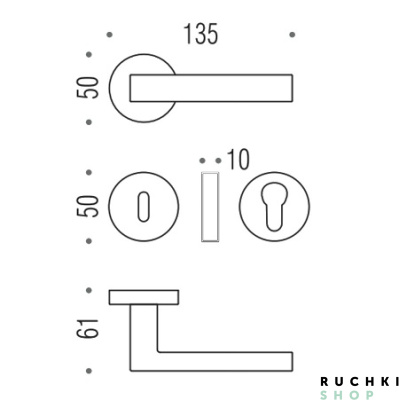 Размеры ELLE Colombo
