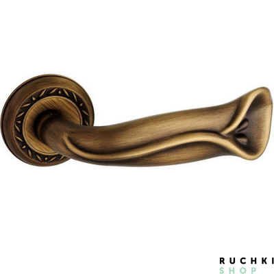 Ручка на розетке Princess, Матовая бронза, Pasini 