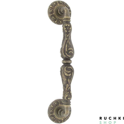 Ручка-скоба LUXOR (ЛЮКСОР) 300 мм, Бронза античная, Zermat