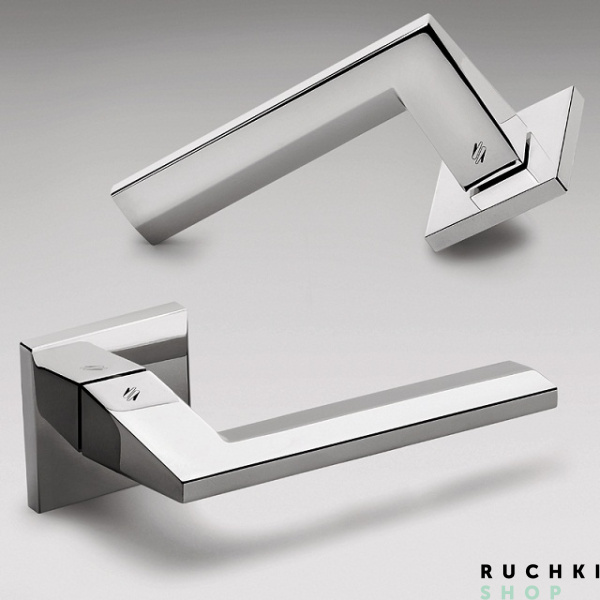 Ручка на розетке ELECTRA, Матовый хром, Colombo 