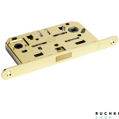 Замок магнитный под завертку WC 96 мм Mediana Polaris, латунь, AGB