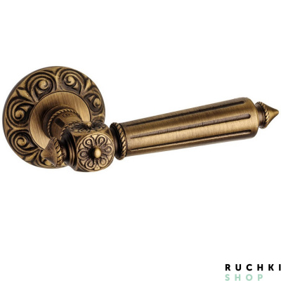 Ручка на розетке Patrizio Queen, Матовая бронза, Pasini 