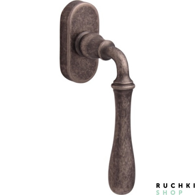 Оконная ручка BETA 0294, Античное серебро, Melodia 