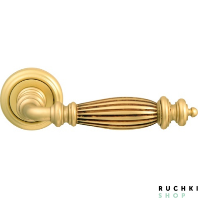 Ручка на розетке 50V SIENA (СИЕНА) 404V, Французское золото, Melodia