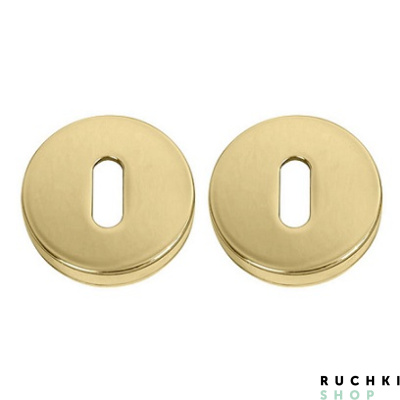 Накладка под ключ буратино CD 1043, Полированная латунь, Colombo 