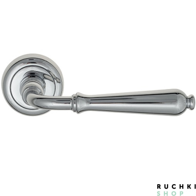 Ручка на розетке CLASSIC D1, Полированный хром, Venezia