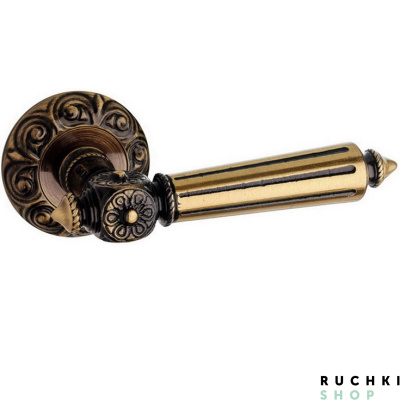 Ручка на розетке Patrizio Queen, Бронза, Pasini 