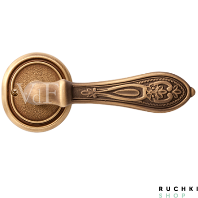Ручка на розетке Белладжио, Латунь состаренная,  Val de fiori 