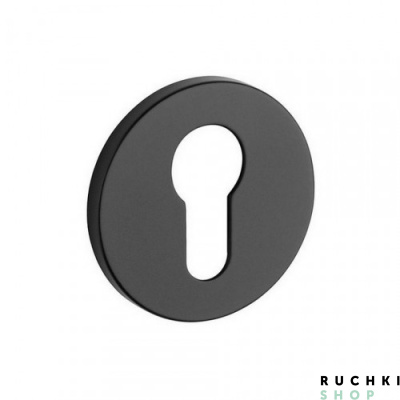 Накладка под цилиндр 4046 5S RT, Черный матовый, Tupai 