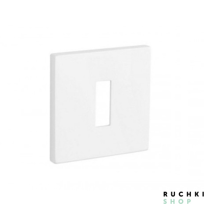 Накладка под ключ буратино 4048 5S Q, Белый матовый, Tupai