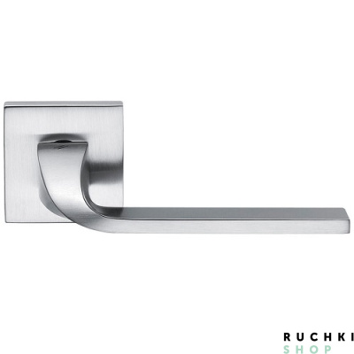 Ручка на розетке ISY, Матовый хром, Colombo 