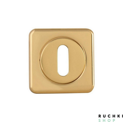 Накладка под ключ буратино PAT 50Z1, Полированная латунь, Melodia 