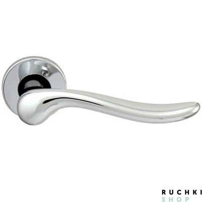 Ручка на розетке AMALFI 118 R, Полированный хром, Forme