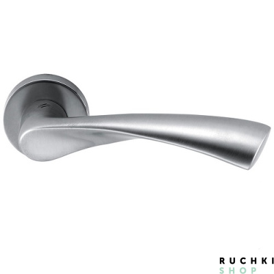 Ручка на розетке FLESSA, Матовый хром, Colombo