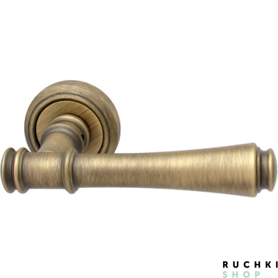 Ручка на розетке 50V TAKO 245V, Матовая бронза, Melodia 