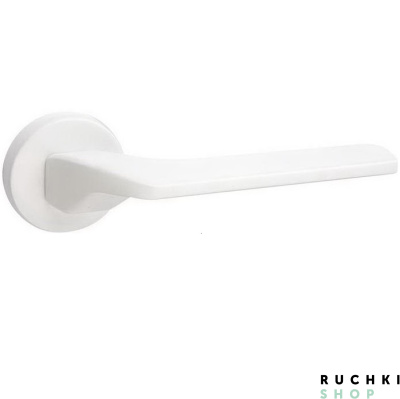 Ручка на розетке CORSA (Корса), Белый, Fimet