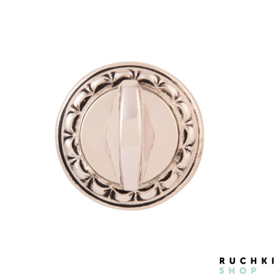 Сантехнический фиксатор WC 50D, Серебро с чернение, Melodia 