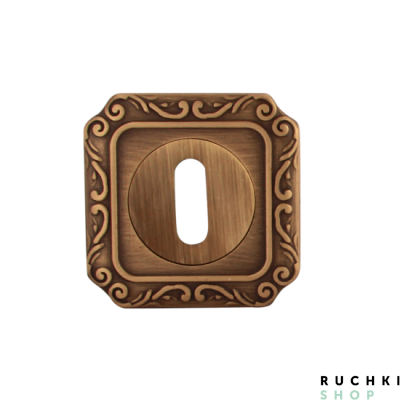 Накладка под ключ буратино PAT 50Q, Матовая бронза, Melodia