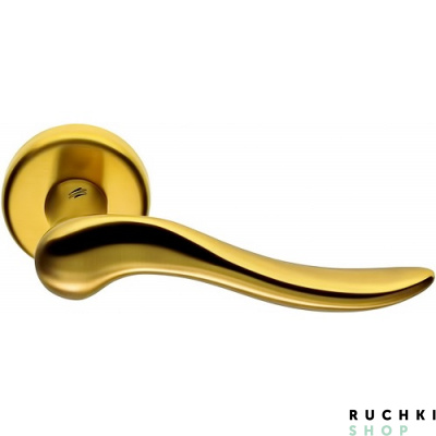 Ручка на розетке PETER, Матовая латунь, Colombo  