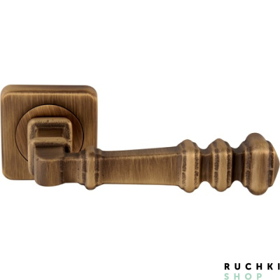 Ручка на розетке 50Z1 ZARA 299Z1, Матовая бронза, Melodia