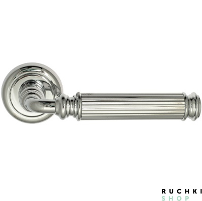 Ручка на розетке MOSCA D1, Полированный хром, Venezia