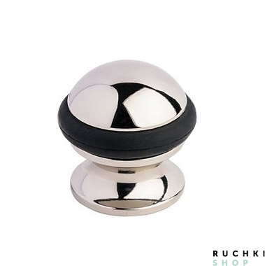 Ограничитель дверной 3696, Никель полированный, Fimet