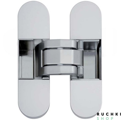 Петля скрытая AGB ECLIPSE 2.0, Матовый хром, AGB