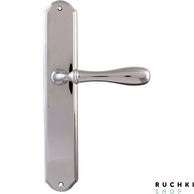 Дверная ручка на планке BETA 294/131, Полированный хром, Melodia 