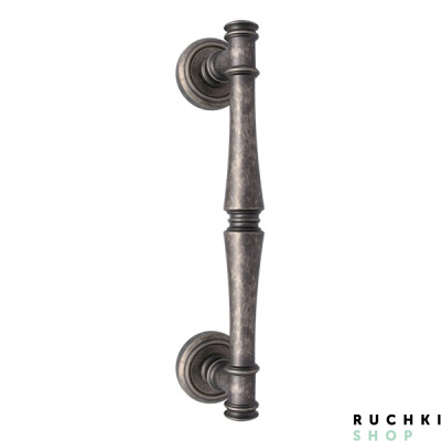 Ручка-скоба 745 TAKO 240 mm, Античное серебро, Melodia 