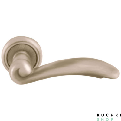 Ручка на розетке 50V FIRENZE (ФИРЕНЦЕ) 458V, Старинное серебро, Melodia 