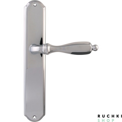 Дверная ручка на планке CAMILLA 298/131, Полированный хром, Melodia 