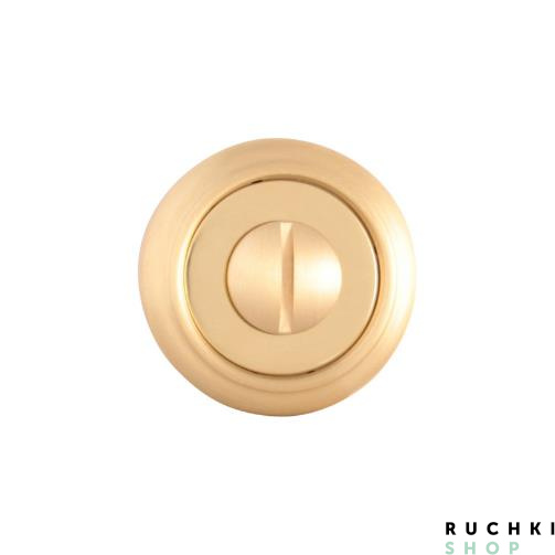 Сантехнический фиксатор WC 50V, Матовая латунь, Melodia 